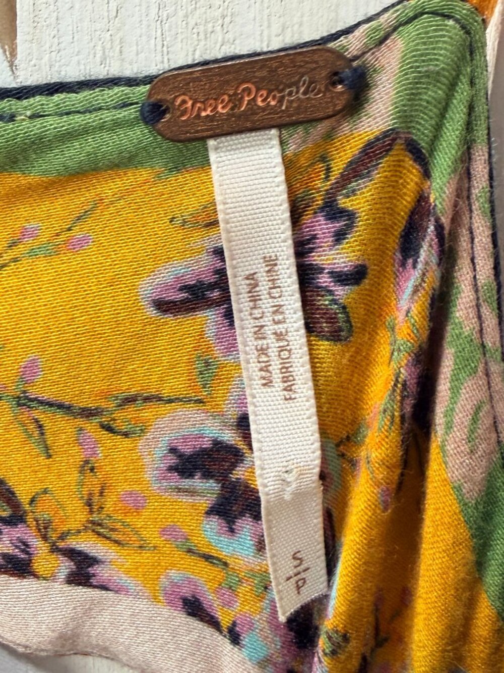 Free People Fiona Maxi Dress Confetti Combo Patchwork Floral Size Small - Picture 6 of 15